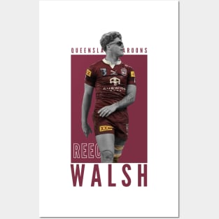 Reece Walsh Maroons Posters and Art